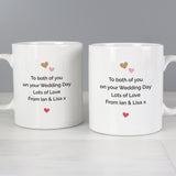 Personalised Confetti Hearts Mug Set-Poppy Stop-Poppy Stop