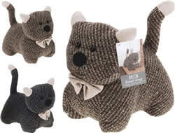 Cat Door Stop-Poppy Stop-Black-Poppy Stop