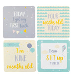 Baby Milestone Cards - By Busy B-Poppy Stop-Poppy Stop