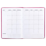 BUSY LIFE NOTEBOOK - A5 FAUX PINK - BUSY B-Poppy Stop-Poppy Stop