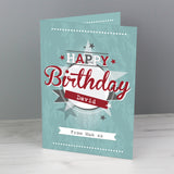 Personalised Retro Themed Card-PMC-Poppy Stop