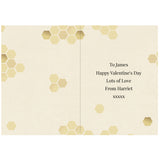 Personalised We Bee-Long Together Card-Poppy Stop-Poppy Stop