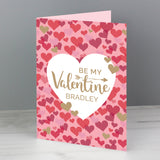 Personalised Valentine's Day Confetti Hearts Card-Poppy Stop-Poppy Stop
