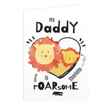 Personalised Roarsome Fathers Day Card-PMC-Poppy Stop