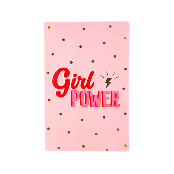 GIRL POWER A5 NOTEBOOK-Poppy Stop-Poppy Stop