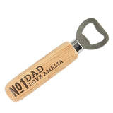 Personalised No.1 Wooden Bottle Opener-PMC-Poppy Stop
