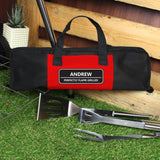 Personalised Classic Stainless Steel BBQ Kit
