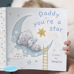 Personalised Tiny Tatty Teddy Daddy You're A Star Book-PMC-Poppy Stop