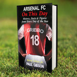 Personalised Arsenal On This Day Book-Poppy Stop-Poppy Stop