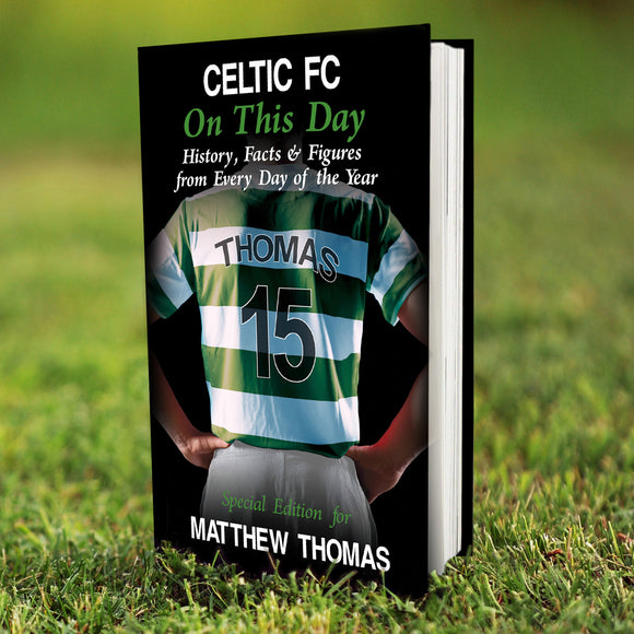Personalised Celtic on this Day Book-Poppy Stop-Poppy Stop