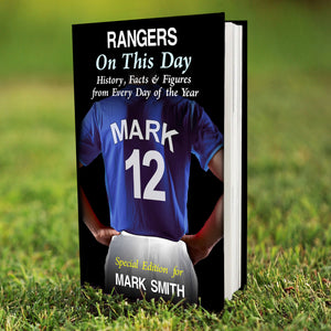 Personalised Rangers on this Day Book-Poppy Stop-Poppy Stop