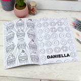 Personalised Colouring Book For Bakers