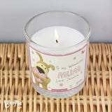 Personalised Boofle Flowers Scented Jar Candle-Poppy Stop-Poppy Stop