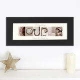 Personalised Affection Art Any Message Name Frame-PMC-Poppy Stop