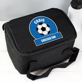 Personalised Dark Blue Football Fan Lunch Bag Personalised Dark Blue Football Fan Lunch Bag PMC poppystop.com