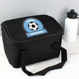 Personalised Sky Blue Football Fan Lunch Bag Personalised Sky Blue Football Fan Lunch Bag PMC poppystop.com