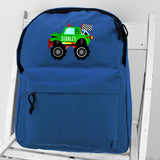 Personalised Monster Truck Backpack Personalised Monster Truck Backpack - Blue PMC poppystop.com