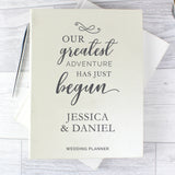 Personalised Our Greatest Adventure Wedding Planner-Poppy Stop-Poppy Stop
