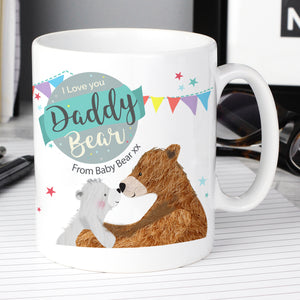Personalised Daddy Bear Mug-PMC-Poppy Stop