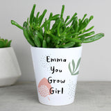 Personalised Abstract Pattern Plant Pot