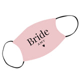 Personalised Bride Face Mask