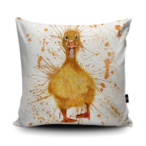 Splatter Duck Cushion | Katherine WIlliams | Wraptious-Poppy Stop-Poppy Stop