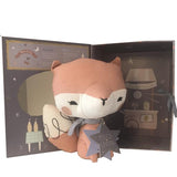 Picca Loulou Fox (Pink) in Gift Box - 18 cm-Poppy Stop-Poppy Stop